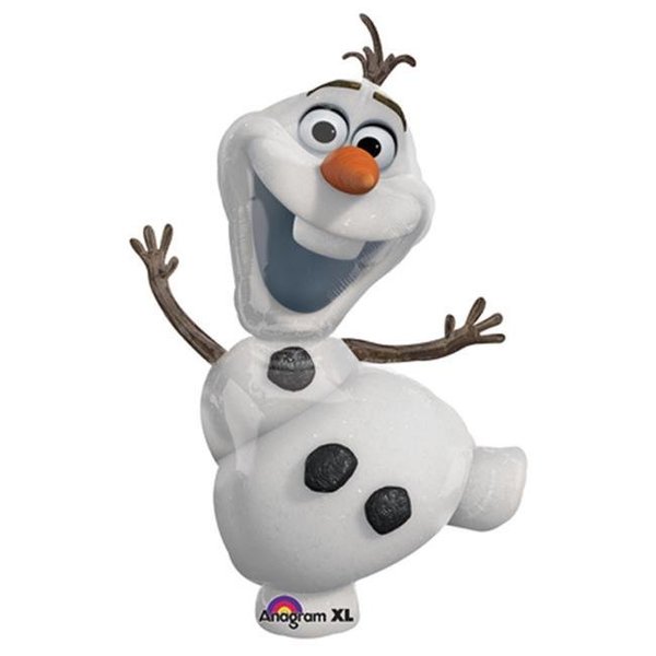 Mayflower Distributing Mayflower Distributing 63822 23 IN. DISNEY FROZEN OLAF SHP BALLOON -FLT 63822